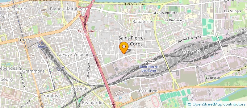 localisation de l'entreprise SCI PIGOT  SAINT-PIERRE-DES-CORPS