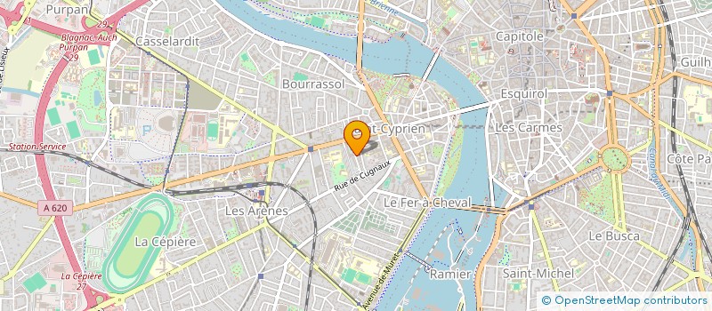 localisation de l'entreprise SCI PIGP à TOULOUSE