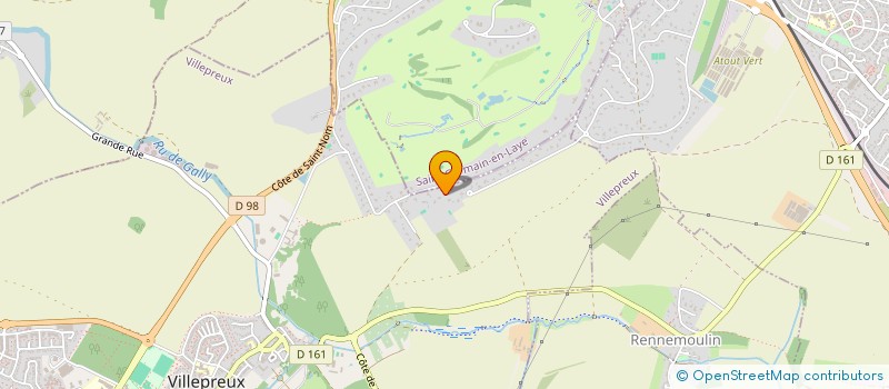 localisation de l'entreprise SCI PIGUET 404  VILLEPREUX