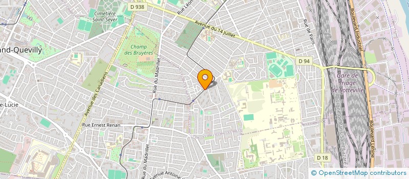 localisation de l'entreprise SCI PIJAFANA  SOTTEVILLE-LES-ROUEN