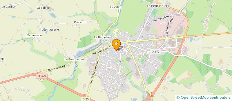 localisation de l'entreprise SCI PIJO à LYS-HAUT-LAYON
