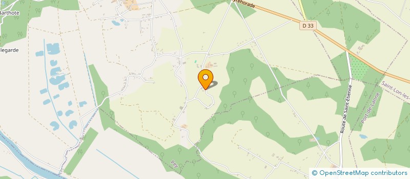 localisation de l'entreprise SCI PIJON  PEY