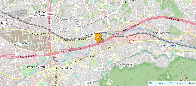 localisation de l'entreprise SCI PIJOUNET à MARSEILLE