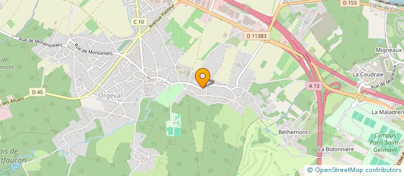 localisation de l'entreprise SCI PIJU à VAUCRESSON