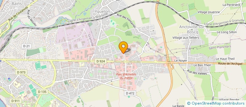 localisation de l'entreprise SCI PIJU  YQUELON