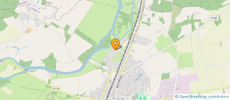 localisation de l'entreprise SCI PIKA  TIERCE