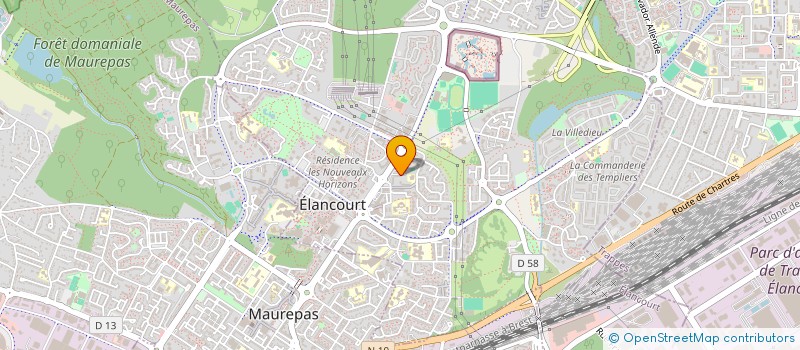 localisation de l'entreprise SCI PIKA  LA VERRIERE