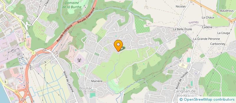 localisation de l'entreprise SCI PIKASARIA  BOULIAC