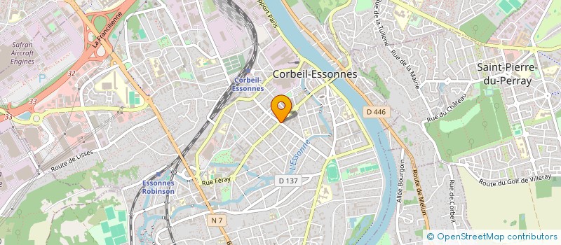 localisation de l'entreprise SCI PIKAYON à CORBEIL-ESSONNES
