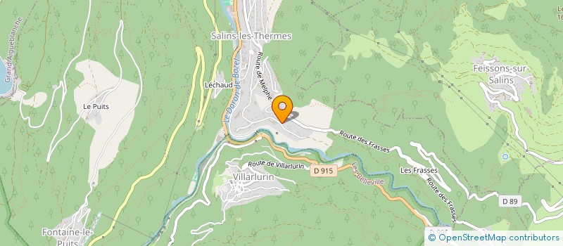 localisation de l'entreprise SCI PIKINI  SALINS-FONTAINE