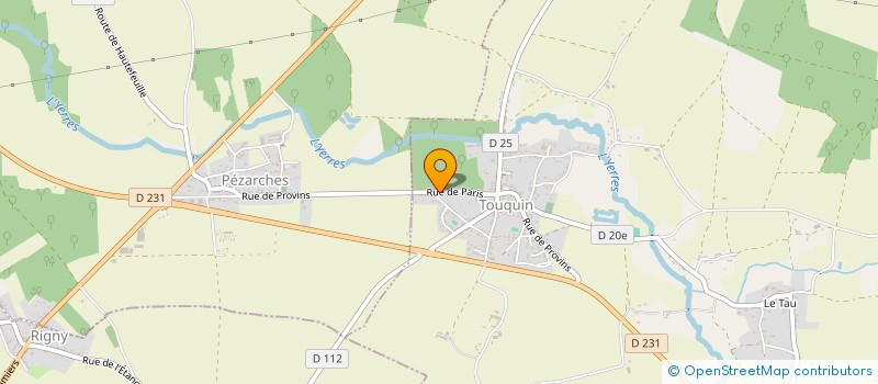 localisation de l'entreprise SCI PIL  TOUQUIN
