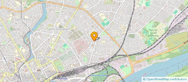 localisation de l'entreprise SCI PILA à NANTES