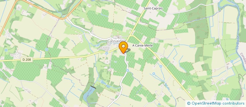 localisation de l'entreprise SCI PILA  CASSAIGNE