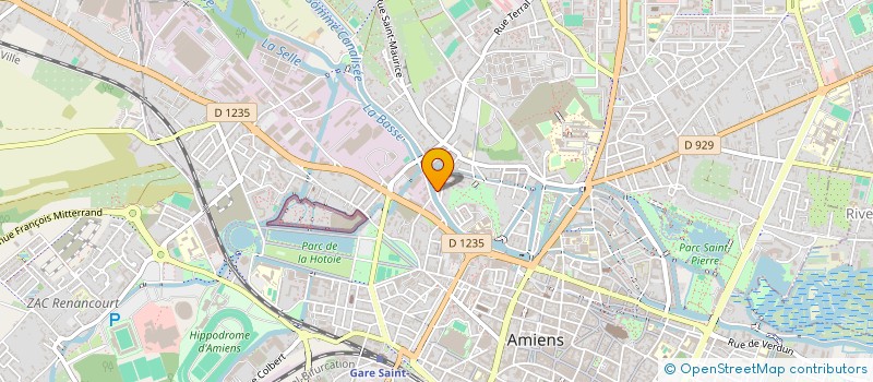 localisation de l'entreprise SCI PILE à AMIENS