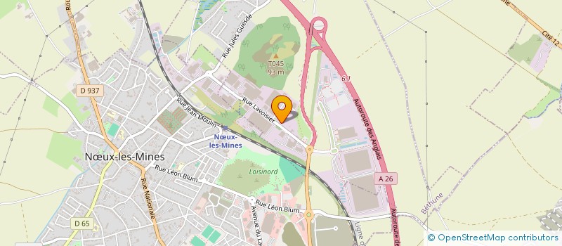 localisation de l'entreprise SCI PILE TROIS  LABOURSE