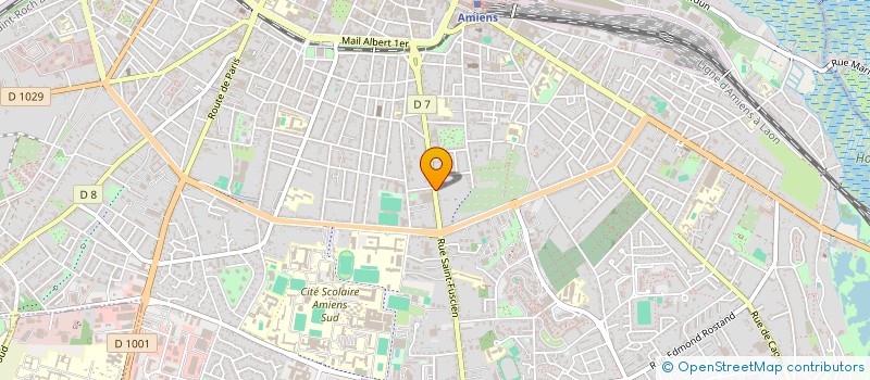 localisation de l'entreprise SCI PILET  AMIENS