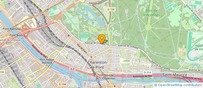 localisation de l'entreprise SCI PILLEUX  CHARENTON-LE-PONT