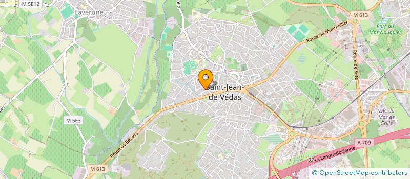 localisation de l'entreprise SCI PILLIAS 'MOUNTAIN COTTAGE  SAINT-JEAN-DE-VEDAS