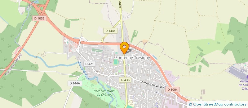 localisation de l'entreprise SCI PILLOT  FONTENAY-TRESIGNY