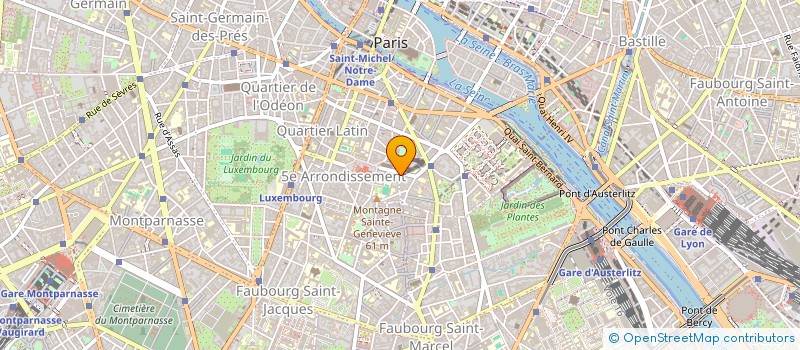 localisation de l'entreprise SCI PILMIS-BRUANT  PARIS