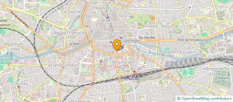 localisation de l'entreprise SCI PILOJUGE à RENNES