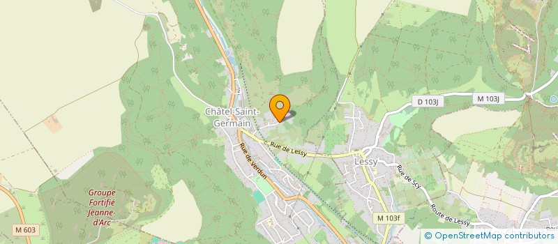 localisation de l'entreprise SCI PILOT IMMO  CHATEL-SAINT-GERMAIN