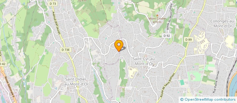 localisation de l'entreprise SCI PILOTUS  SAINT-DIDIER-AU-MONT-D'OR