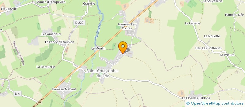 localisation de l'entreprise SCI  PILOU  SAINT-CHRISTOPHE-DU-FOC