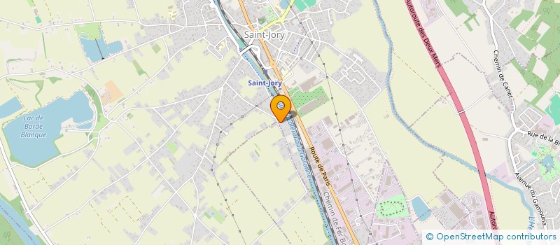 localisation de l'entreprise SCI PILOU  SAINT-JORY