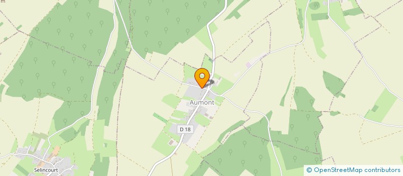 localisation de l'entreprise SCI PILOU PILOU  AUMONT