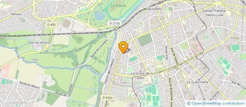 localisation de l'entreprise SCI PILOUNEL à CAEN