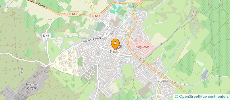 localisation de l'entreprise SCI PILT  THUIR