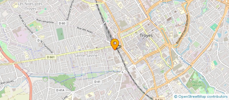 localisation de l'entreprise SCI PIM à TROYES
