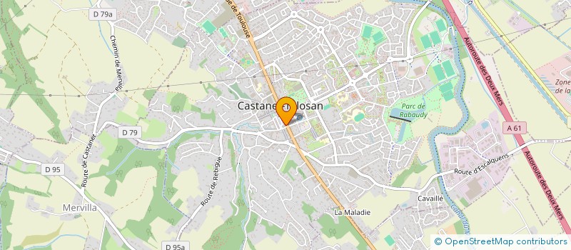 localisation de l'entreprise SCI PIM-POUM à CASTANET-TOLOSAN