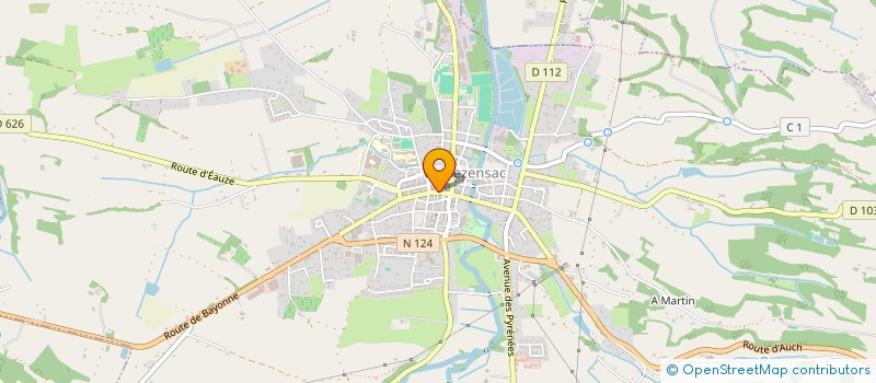 localisation de l'entreprise SCI PIM S ET PEP S à VIC-FEZENSAC
