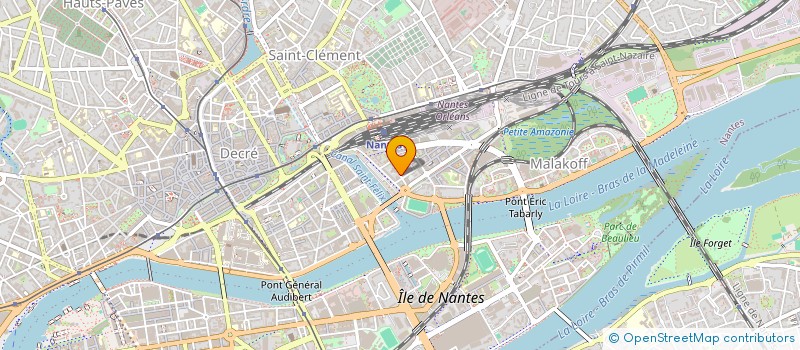 localisation de l'entreprise SCI PIMA à NANTES