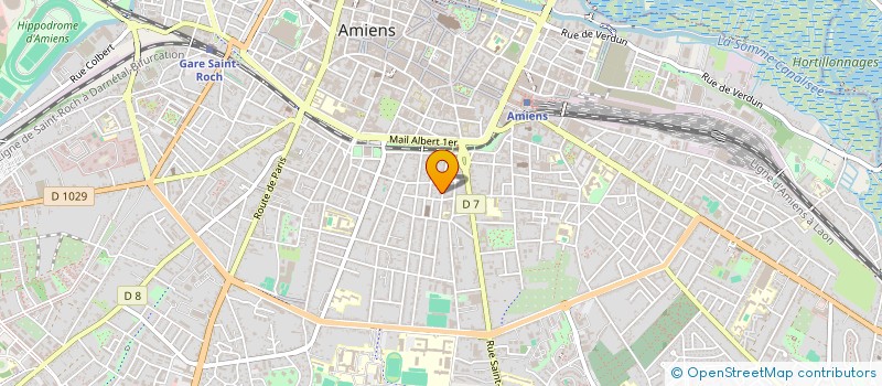 localisation de l'entreprise SCI PIMABE à AMIENS