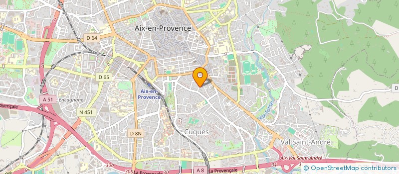 localisation de l'entreprise SCI PIMACO  AIX-EN-PROVENCE