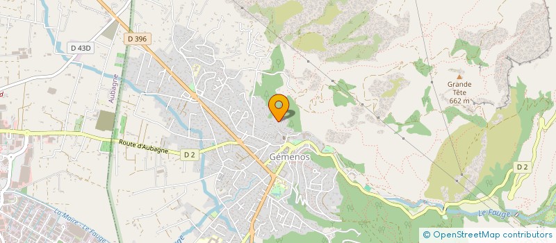 localisation de l'entreprise SCI PIMALU  GEMENOS