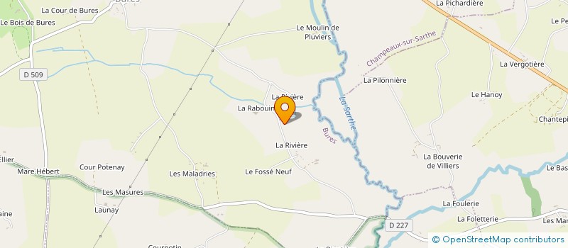localisation de l'entreprise SCI PIMAPH à BURES