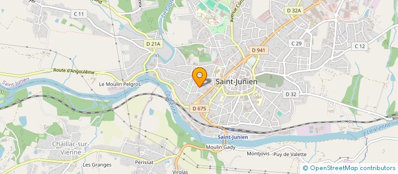 localisation de l'entreprise SCI PIMAR à SAINT-JUNIEN