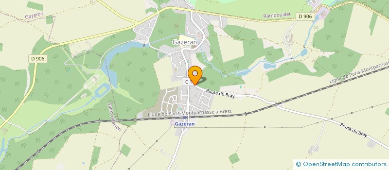 localisation de l'entreprise SCI PIMAROR  GAZERAN