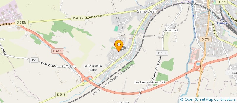 localisation de l'entreprise SCI PIMENT  SAINT-DESIR