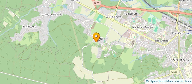 localisation de l'entreprise SCI PIMENTA  ERQUERY