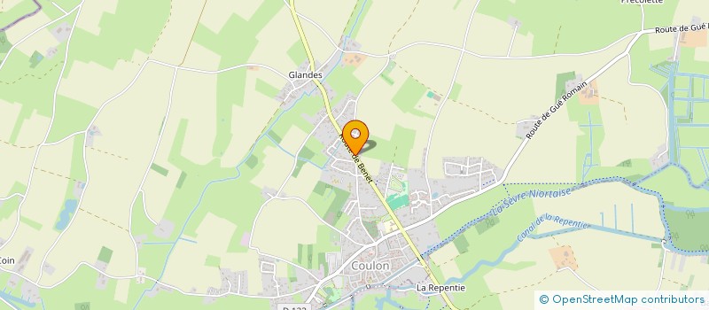 localisation de l'entreprise SCI PIMENTA  COULON