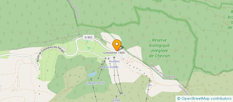 localisation de l'entreprise SCI PIMI  GREOLIERES