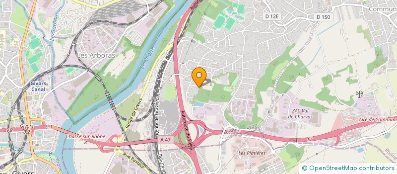 localisation de l'entreprise SCI PIML  TERNAY