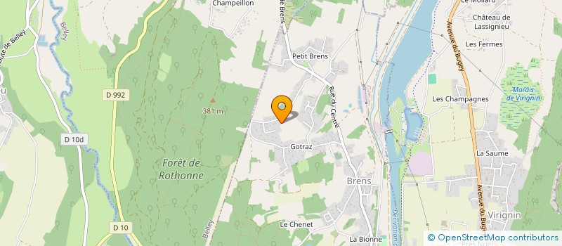 localisation de l'entreprise SCI PIMMO  BRENS