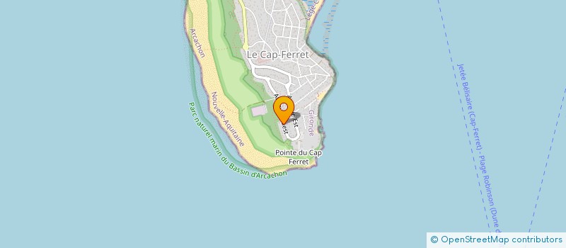 localisation de l'entreprise SCI PIMPAM à LEGE-CAP-FERRET
