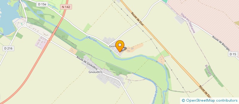 localisation de l'entreprise SCI PIN-HAURIET  BOURGES